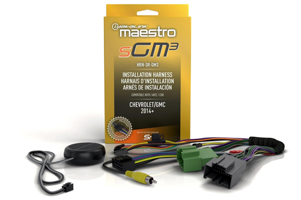  HRN-SR-GM3 / MSR compatible radio replacement harness for select 2014 & up GM vehicles